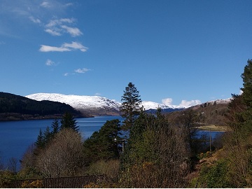 3 bed log cabin in Strontian